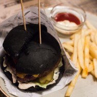 black burger